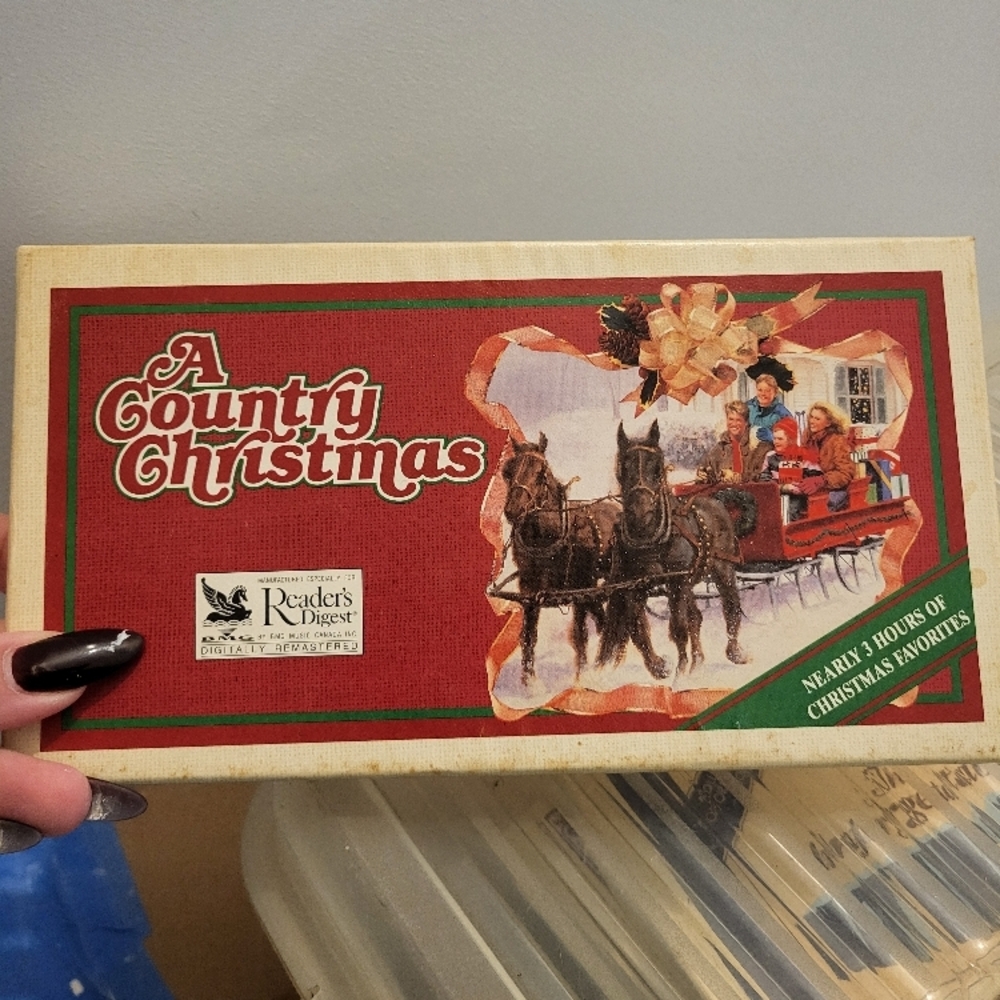 Reader's Digest A Country Christmas 1993 3 Tape Set